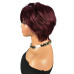 Peruca din par natural Michelle Burgundy